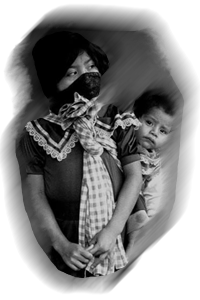 [Chiapas Soldier and Child]
